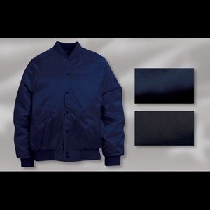 NWOT King Louie Solid Satin Quilt Lined Jacket